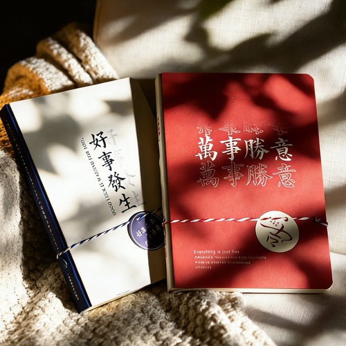万事胜意中国风手帐本