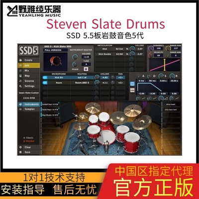 正版StevenSlateDrums5SSD