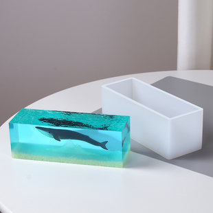 长方体硅胶模具 高镜面标本环氧树脂滴胶手工diy材料造景饰品摆件