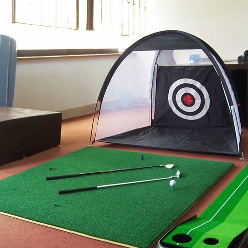 升级多功能高尔夫挥杆练习网