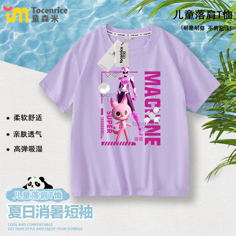 迷你特工队衣服儿童短袖T