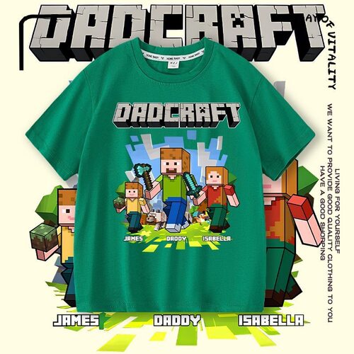 休闲短袖Minecraft我的世T恤