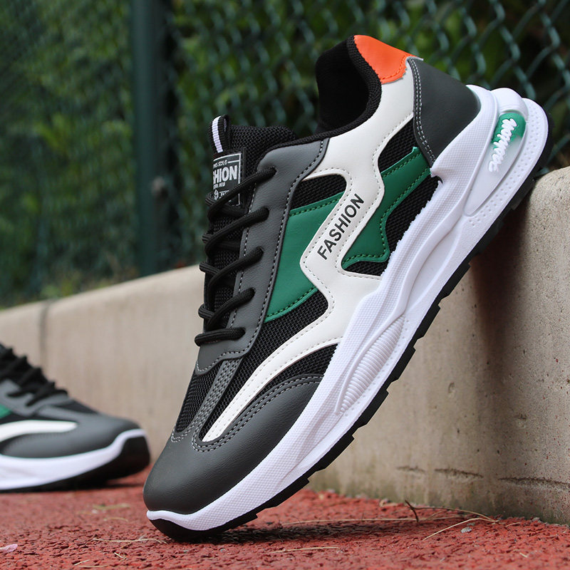 运动鞋男夏季韩版休闲男鞋透气防臭鞋男士户外跑步旅游鞋男春潮鞋