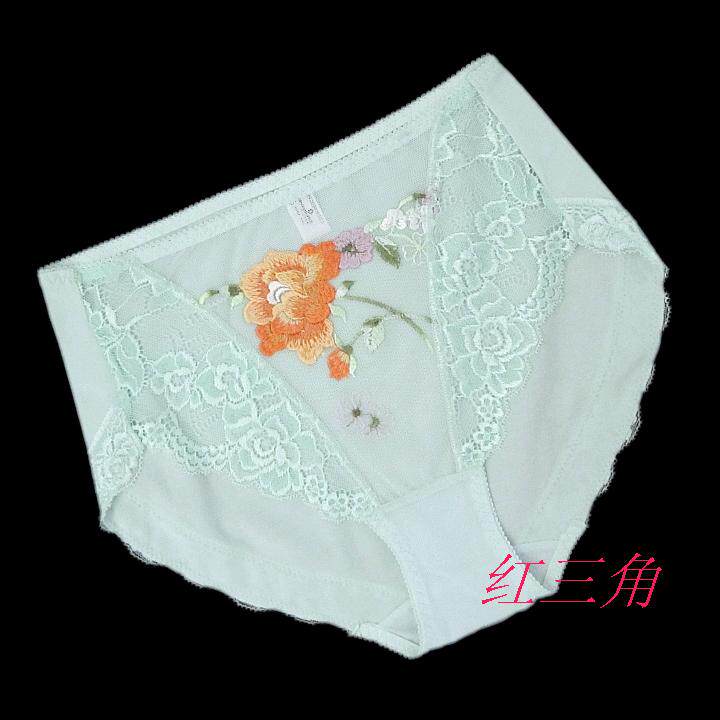 清仓特价韩国原单刺绣高腰内裤女