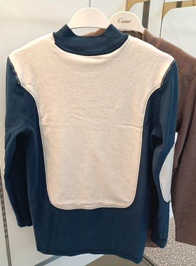 特价caser凯撒男士内衣AJ53-2062加厚暖姜绒羊绒大贴片小高领秋衣