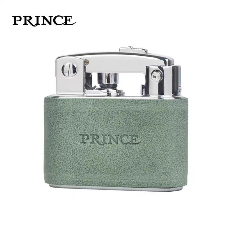 Prince王子煤油火机个性小巧精致创意砂轮复古女士打火机送男友