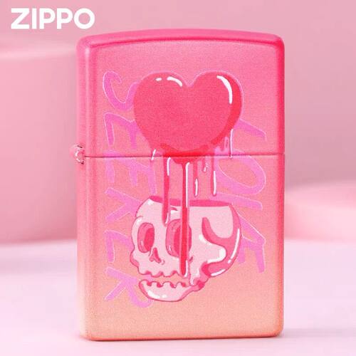 zippo彩印恋爱至死送男友正品