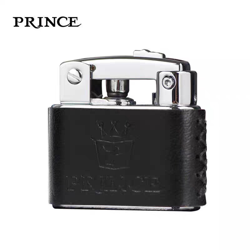 Prince王子煤油火机个性小巧精致创意砂轮复古女士打火机送男友