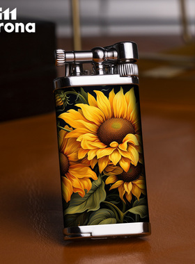 2025新款正品ill corona皇冠打火机烟斗充气火石斜火复古男士个性