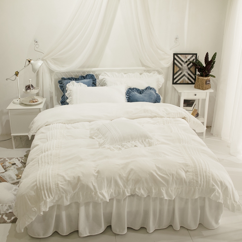 床单40b支被套冬季平纹布活w性印花四件套毛绒床上纯色白色珊瑚u.