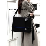 Брендовая универсальная японская нейлоновая сумка через плечо, шоппер, тканевый мешок, школьный рюкзак