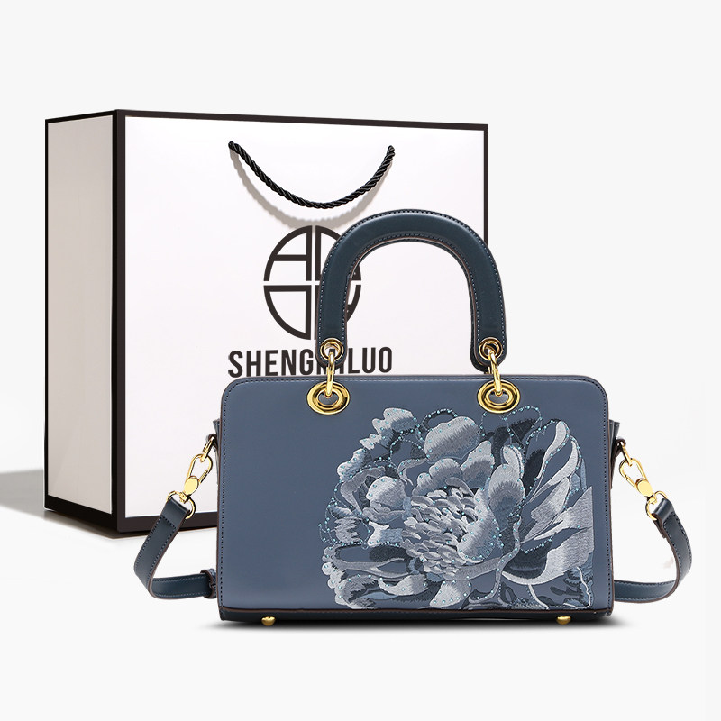 生日礼物刺绣包包女士2026新款百搭大容量斜挎包时尚妈妈包手提包,箱包皮具/热销女包/男包,通用款女包,淘宝优惠券,粉丝福利购,淘宝优惠卷