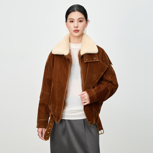 2025冬季 派克服女水貂毛内胆可拆卸皮毛一体皮草外套休闲百搭女装