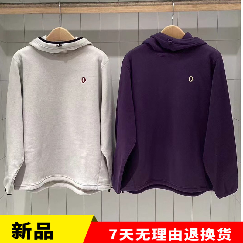 2024年素然女士新品秋城市运动抓绒带帽高圆领卫衣A0243HO01