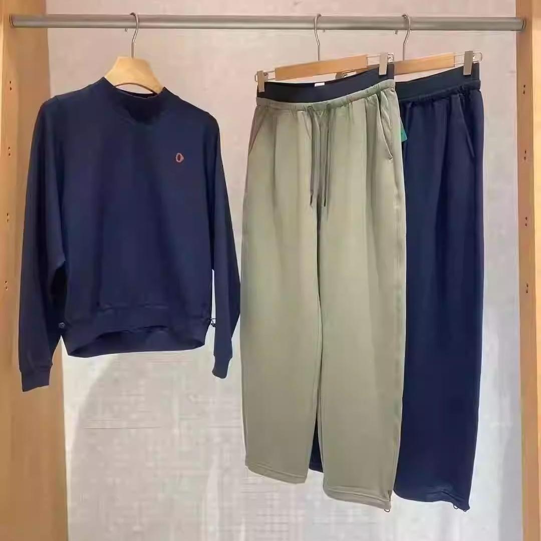 松紧腰休闲秋季直筒休闲裤