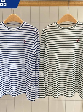 2025年素然专比秋季新品女休闲户外吸湿速干条纹长袖T恤A0253TS04