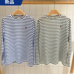 T恤A0253TS04 女休闲户外吸湿速干条纹长袖 2025年素然专比秋季 新品