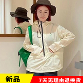 2024年素然专比新款 防晒衣女夏户外防泼水尼龙带帽外套 A0241JA16
