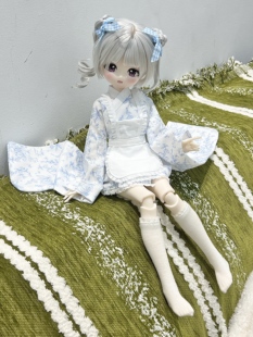 可定制BJD娃衣四分六分和服日式衣服bjd6分围裙短裙没有娃娃可爱
