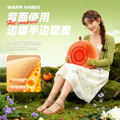 松盛仿人手热敷按摩靠垫缓解疲劳