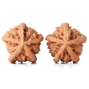 文玩三棱四六棱五星拼接王勇麒麟纹官帽异形手盘麻核桃狮子头正奔