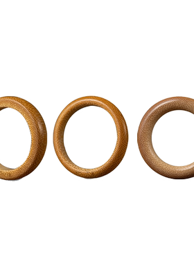 鱼籽纹竹圈钥匙扣手工机文玩配饰