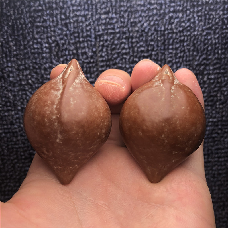 天然鹰嘴大橄榄核雕刻散珠单籽原料diy手串链配饰圆手把件菩提子