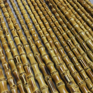 紫竹竹鞭教鞭金竹竹根把玩文玩实心竹戒尺罗汉竹瑜伽教棒天然个性