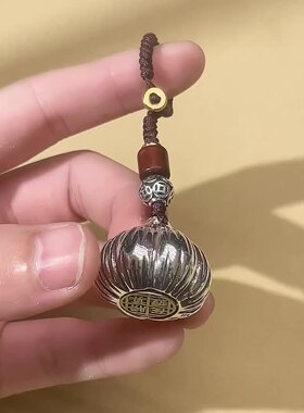 复古民族风胜算在握钥匙扣男女汽车挂件做旧工艺设计创意个性饰品