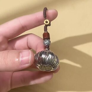 复古民族风胜算在握钥匙扣男女汽车挂件做旧工艺设计创意个性饰品