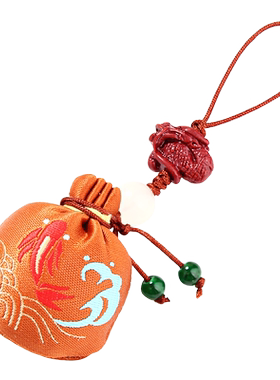 男女锦囊手机链本命年吊坠