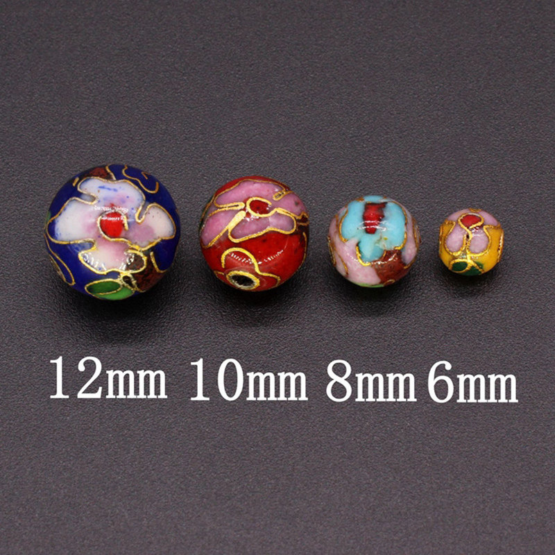 铜胎掐丝珐琅珠宝饰品配件隔珠景泰蓝圆珠散珠diy手串项链配珠子,饰品/流行首饰/时尚饰品新,其他DIY饰品配件,淘宝优惠券,粉丝福利购,淘宝优惠卷