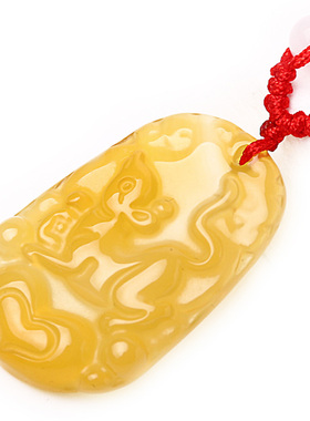 生肖鼠龙蛇马羊猴鸡狗吊坠项链