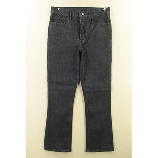 牛仔裤 女26码 包邮 7651 微喇KHCO特价 Y201 浅黑高腰修身  欧版