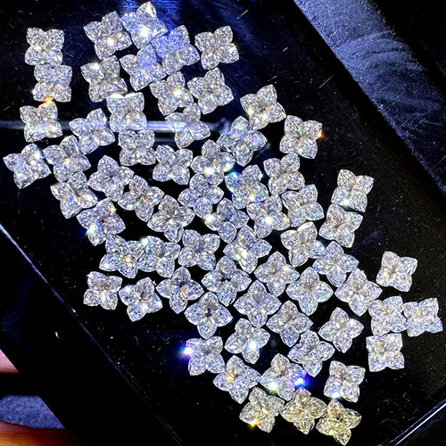 云申LV切四叶草散货培育钻石定制