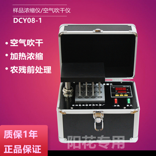 DCY08-1/YPNSY-12样品浓缩仪空气氮吹仪12孔恒温干式氮吹仪便携式