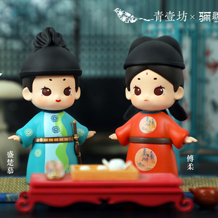 骊歌行古风青壹坊大唐儿女行公仔盲盒可爱少女心手办礼物潮玩玩具