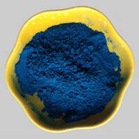 Natural emerald green cobalt blue mineral pigment powder, Chinese painting rock color heavy color mural restoration, 100 grams thumbnail 7