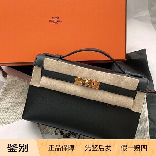 爱马仕minikelly一代黑金