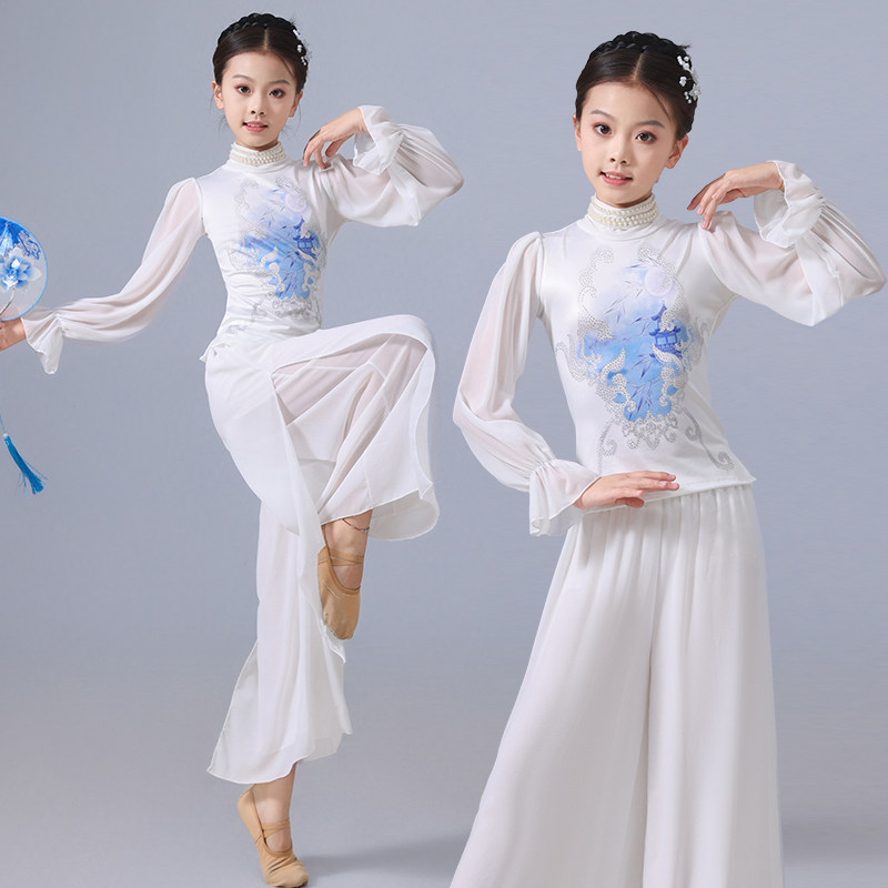 曹州佐诗曼女中国风青花瓷舞蹈服