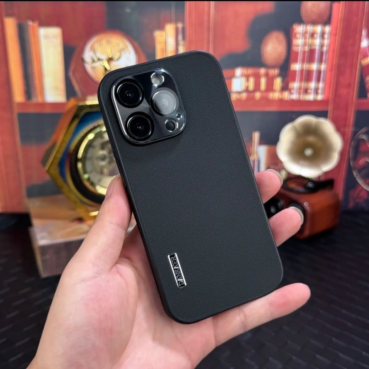 适用苹果17promax手机壳iphone16pro保护套素皮新款17Air镜头全包防摔15高端14商务13超薄12高级感男款潮外壳
