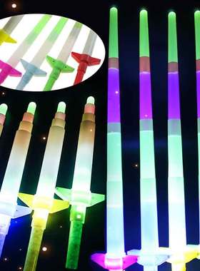 发光四节棒小孩义乌创意儿童玩具助威网红夜市摆地摊广场热卖礼物