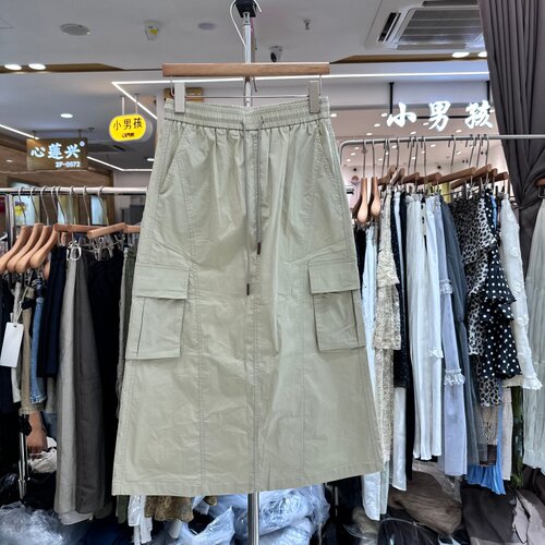 5919正版美式工装半身裙