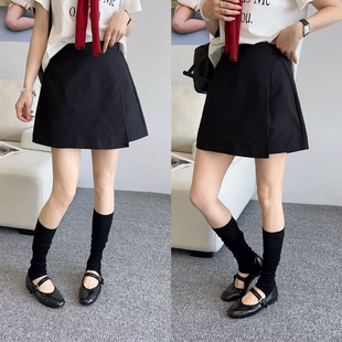 NIURUI纽芮2695正版夏季新款韩版高腰显瘦百搭半身裙女A字裙裤 潮