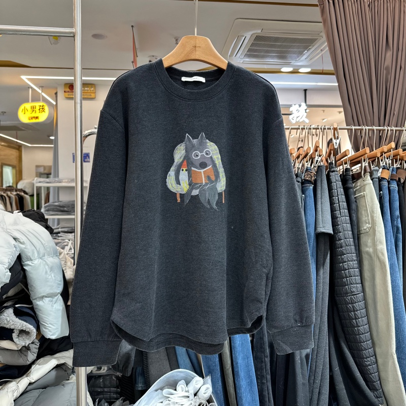 韩版减龄印花卡通T恤衫上衣