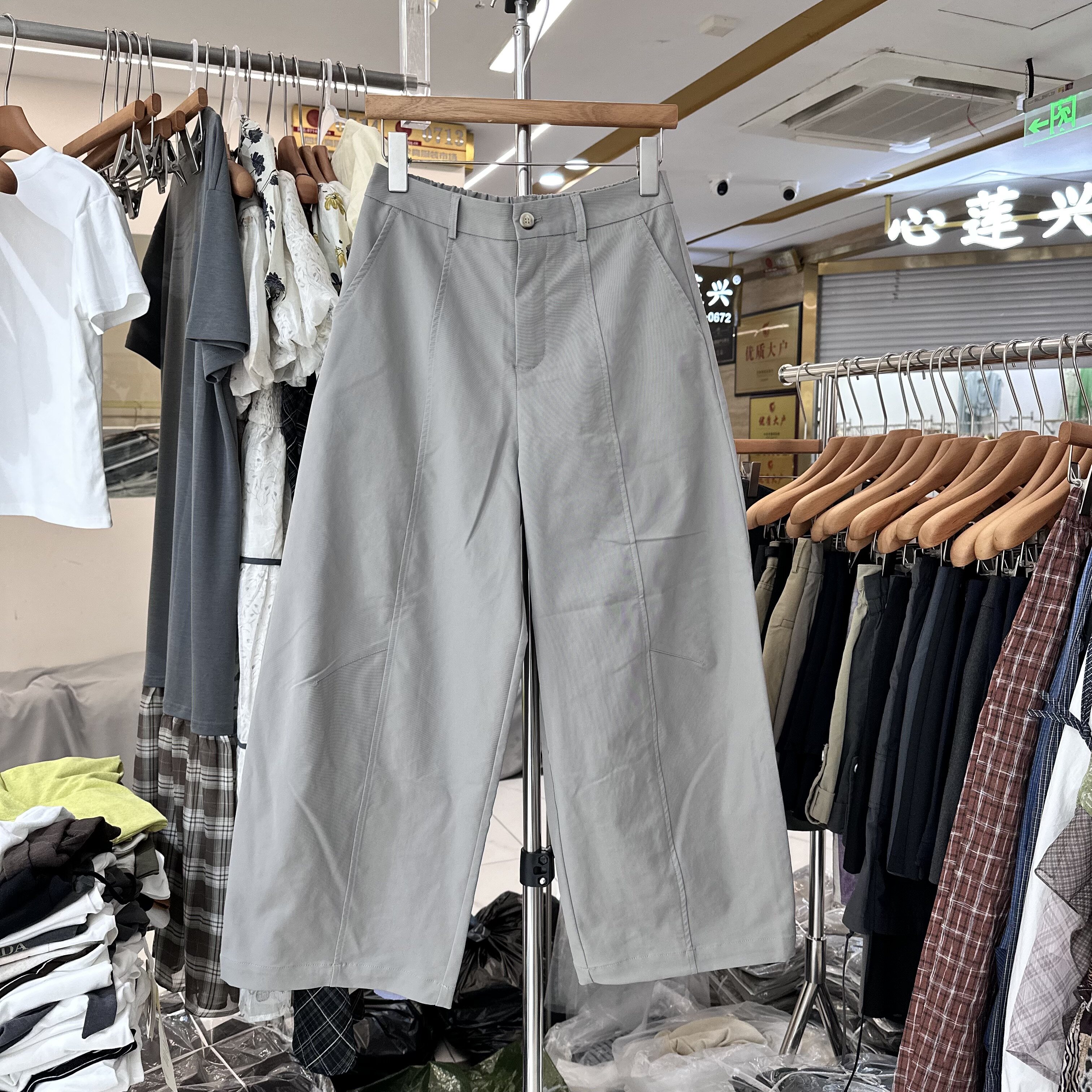JNYX江南怡秀997休闲阔腿裤