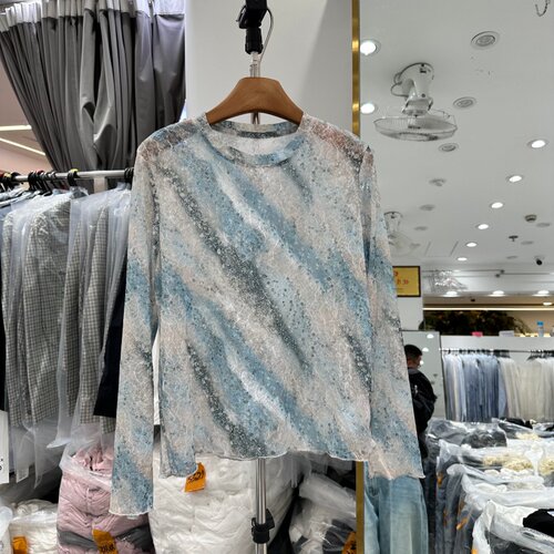YZOY6386扎染长袖上衣
