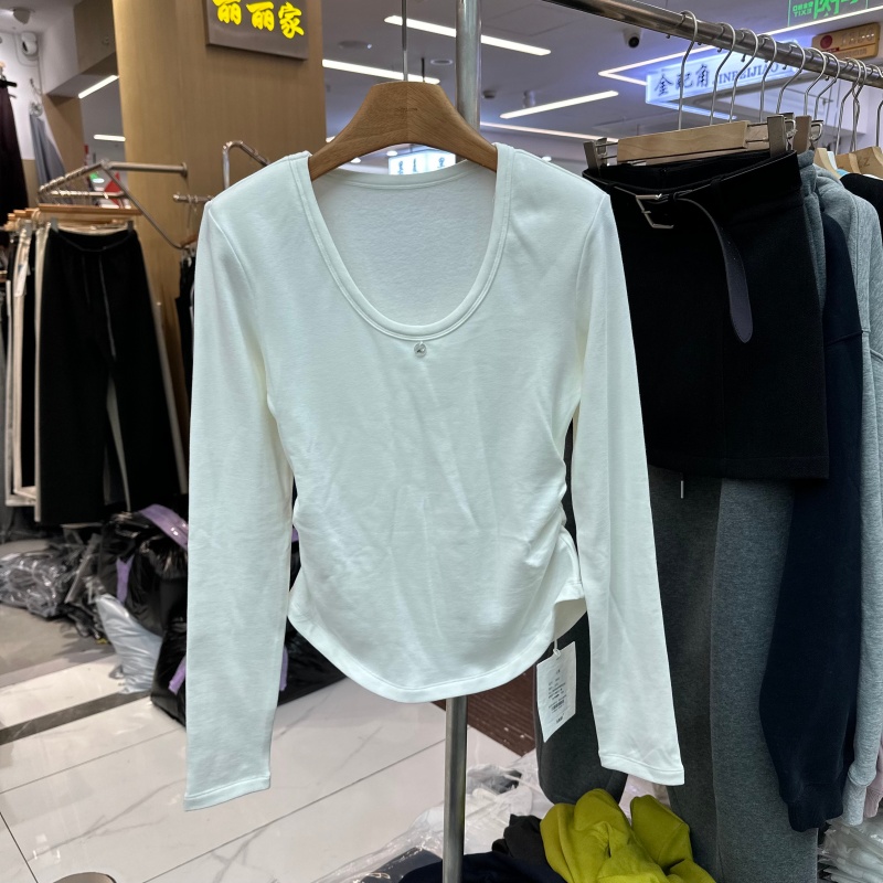 YUANXI元熙9032加绒T恤衫上衣