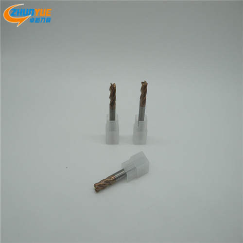 新品非标定制不锈钢专用硬质合金HRC55钨钢圆鼻铣刀D6R1*15*50L