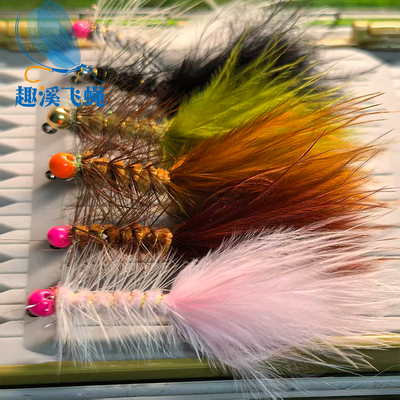 飞钓饵飞蝇饵武力八哥DIY